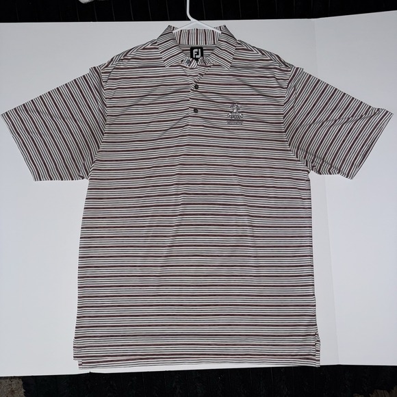 FootJoy Other - Men's Large FootJoy Striped Performance Polo 100th PGA Championship Bellerive